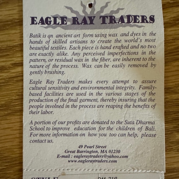 NEW Eagle Ray Traders Hoodie Jacket - Small (black/purple) - Picture 3 of 11